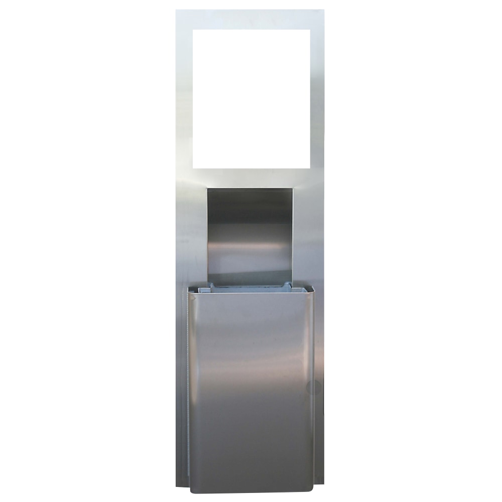 Kimberly-Clark Professional* MOD* Stainless Steel Recessed Wall Unit with Trash Receptacle, 11 x 4.5 x 54.5 MPN:KCC 35370