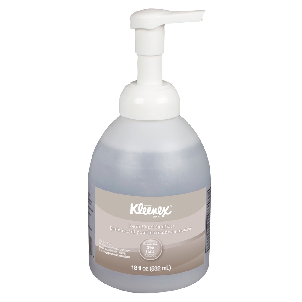 Kleenex Ultra Moisturizing Foam Hand Sanitizer, Unscented, 18 Oz (Min Order Qty 3) MPN:KCC45827CT