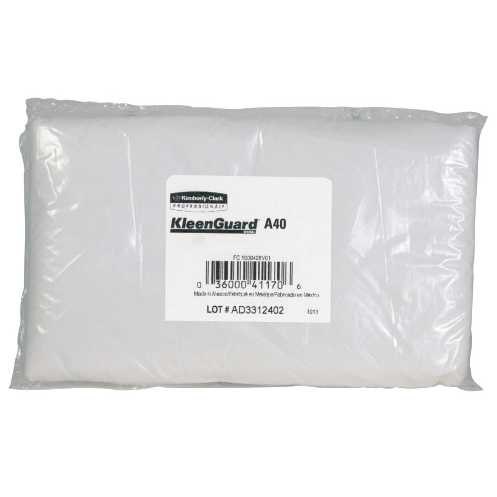 Kimberly-Clark KLEENGUARD A40 Liquid/Particle Sleeve Protectors, 18in, White, Pack Of 200 MPN:44480