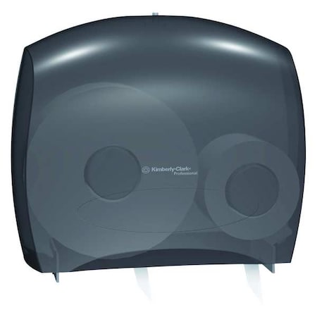 Essential Jumbo Roll Toilet Paper Dispenser (09507), Black, 16.0