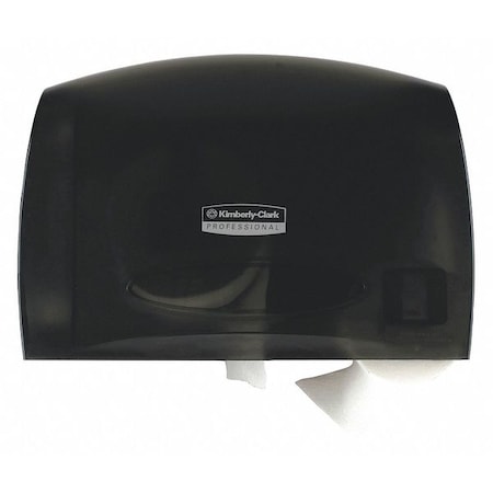 Essential Coreless Jumbo Roll Toilet Paper Dispenser (09602), Black, 14.25