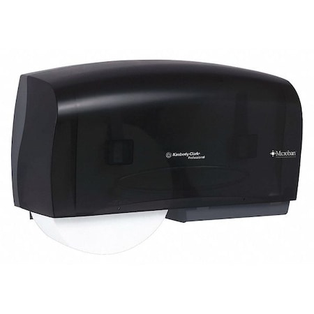 Scott Coreless Twin Toilet Paper Dispenser HighCap 20x6x11 BLK MPN:09608