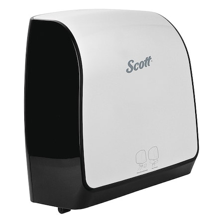 Pro Automatic Hard Roll Towel Dispenser, White, use Blue Core Towels, 12.66