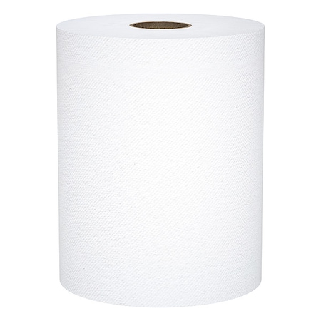 Scott Hardwound Paper Towels, Continuous Sheets, 800 ft, White, 6 PK MPN:56158