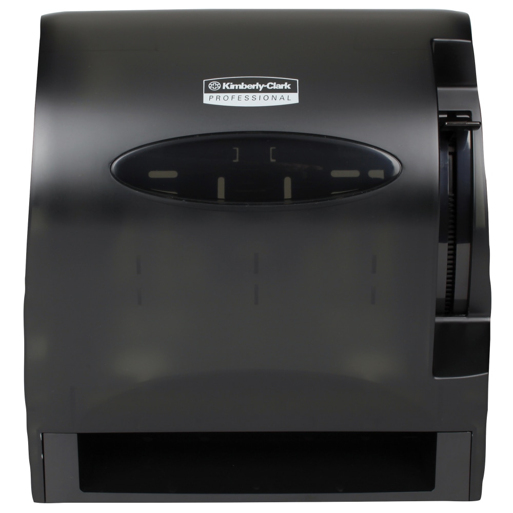 Kimberly-Clark Professional In-Sight LEV-R-MATIC Roll Towel Dispenser, Smoke Gray MPN:9765