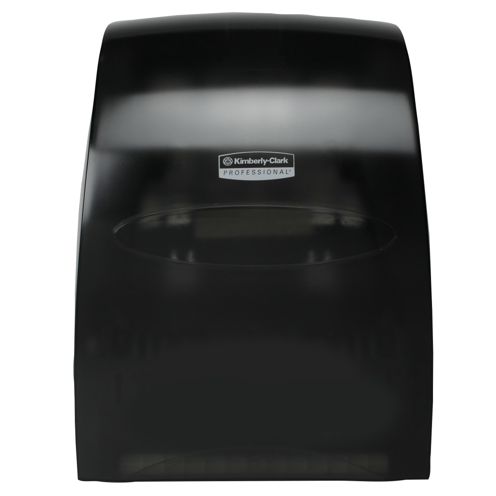 Kimberly-Clark Professional Sanitouch Manual Touchless Hard-Roll Paper Towel Dispenser, Black MPN:9990