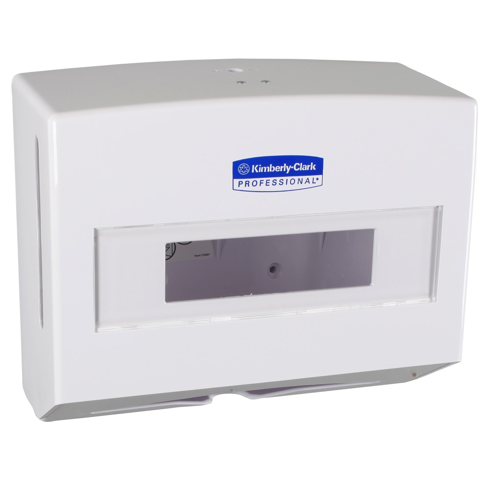 Kimberly-Clark Professional* Scottfold* Compact Towel Dispenser, 10.75 x 4.75 x 9, Pearl White MPN:KCC 09217