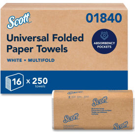 Scott® Essential Multi-Fold Towels Standard Tier 1-Ply 9.2