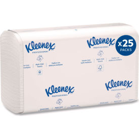 Kleenex® Premiere Folded Towels 1-Ply 9.4 x 124 White 120/Pack 25 Packs/Carton 13254
