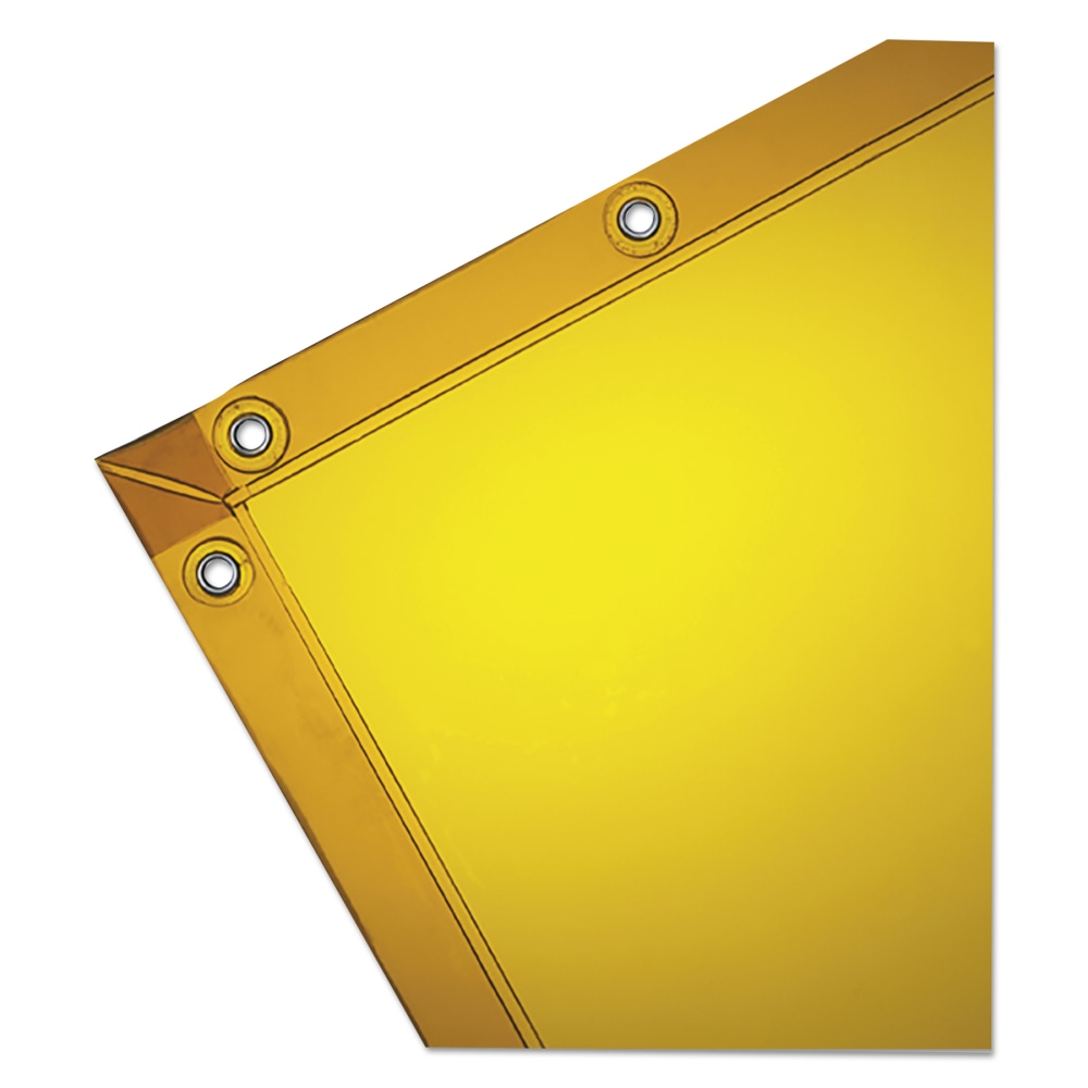 Wilson Industries Welding Curtain, 6ft x 6ft, Gold MPN:36296