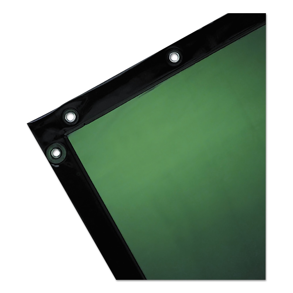 Wilson Industries Welding Curtain, 6ft x 6ft, Transparent Green MPN:36299