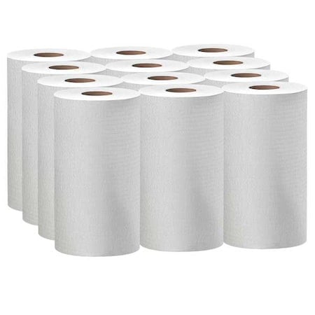 WypAll General Clean X60 Multi-Task Cleaning Cloths (35401), Small Roll, White, 130 Sheets/Roll, PK12 MPN:35401