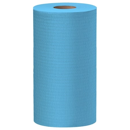 WypAll General Clean X60 Multi-Task Cleaning Cloths (35411), Small Roll, Blue, 130 Sheets/Roll, PK12 MPN:35411