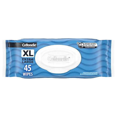 Body Wipes, 7.5 x 6.75 in Wipe, XL, Soft Pack, 8 PK MPN:50830