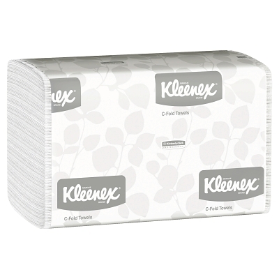 Kleenex White C-Fold Towel 150 Towel/P MPN:01500