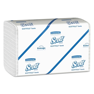 Scottfold M Hand Towel White PK/175 MPN:01960