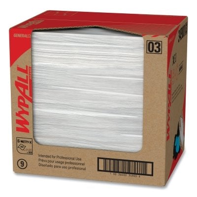 Wypall X60 Wipers Flat White 6/150 MPN:34900