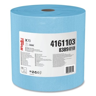 X70 Manufactured Rags Jumbo Roll Blue 1/870 MPN:41611