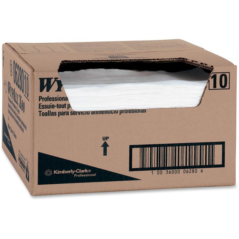 X80 Fs Towel Extra White/Blue Stripe 1/150 MPN:06280