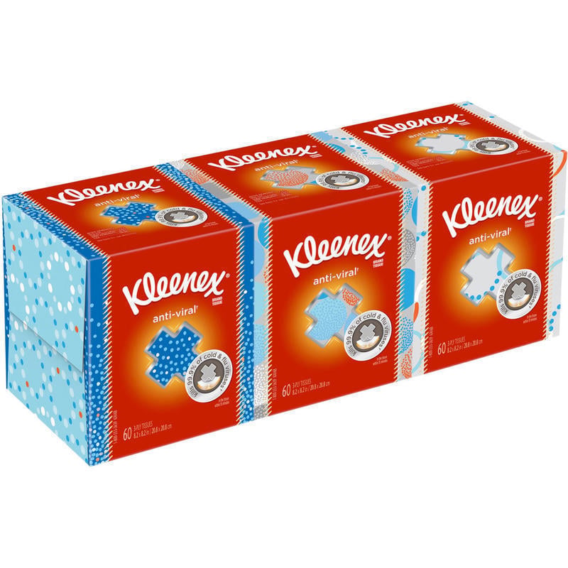 C-Kleenex Anti-Viral Face Tissue MPN:21286CT
