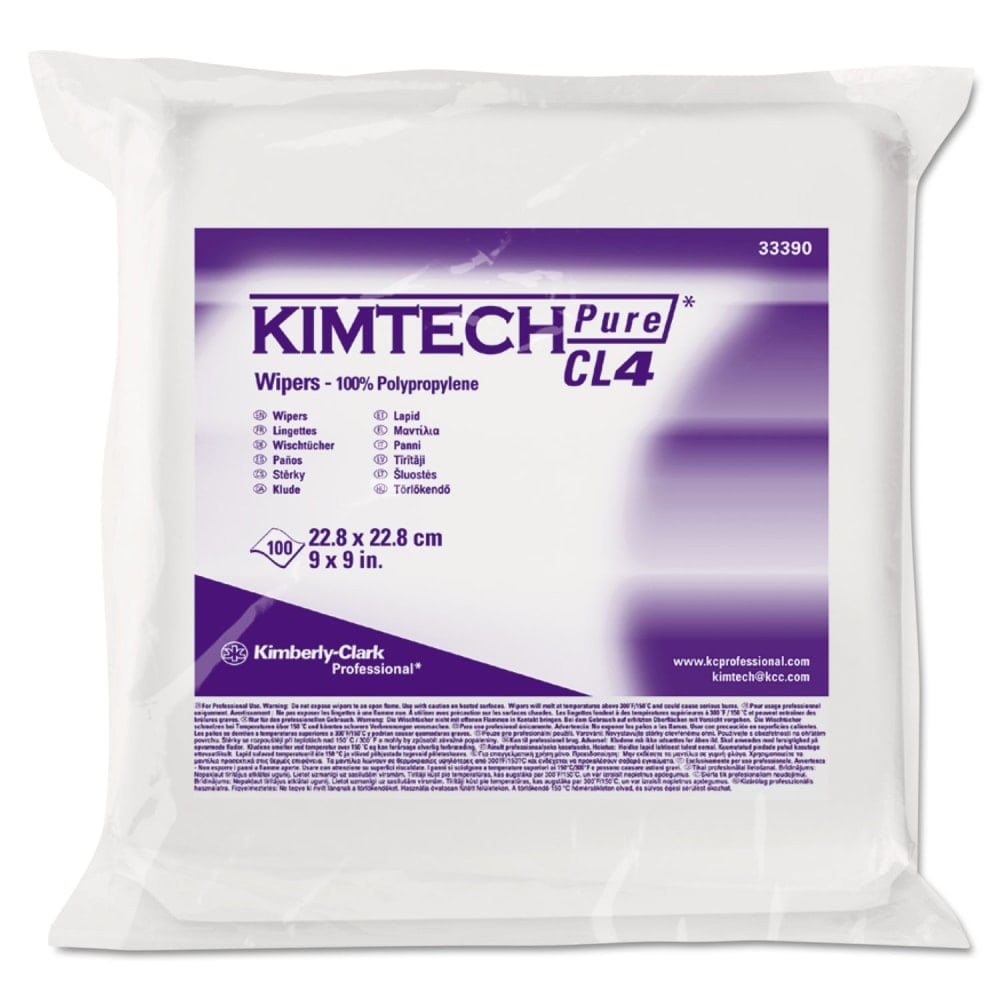 White 3 Ply CL4 Criticaltask Wipers MPN:33390