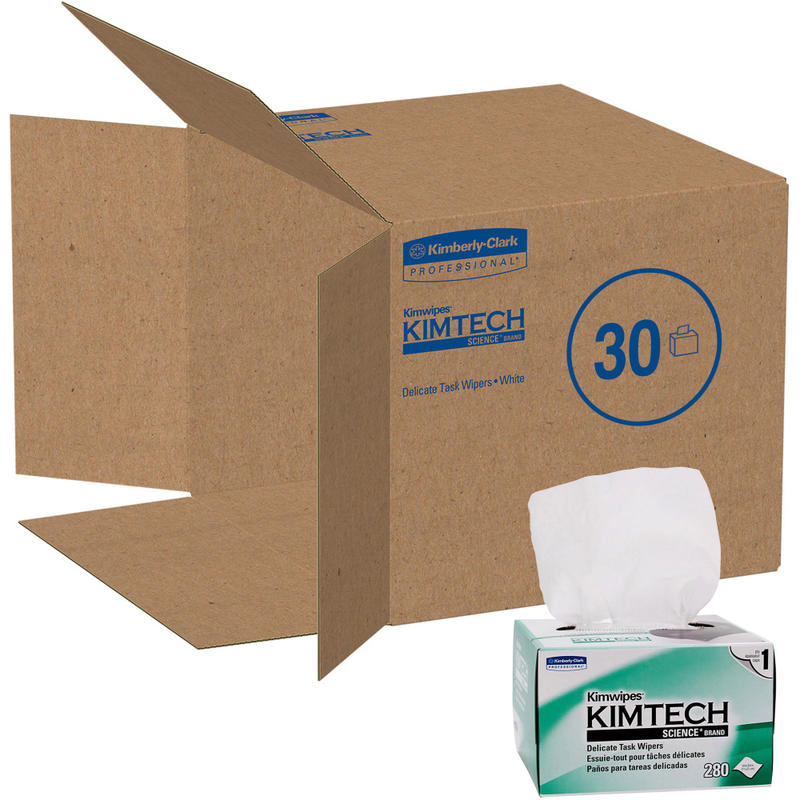 Kimwipes Ex-L Wipes WHT30BOXES/Ca MPN:34120