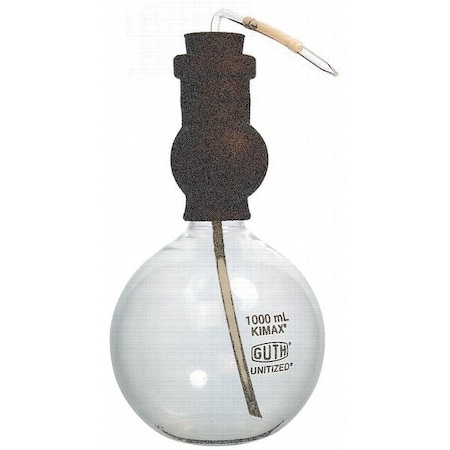 Bottle, 1000ml, Glass, Clear MPN:1011