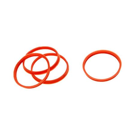 Pour Ring, Red, ETFE, PK10 MPN:14395E-452