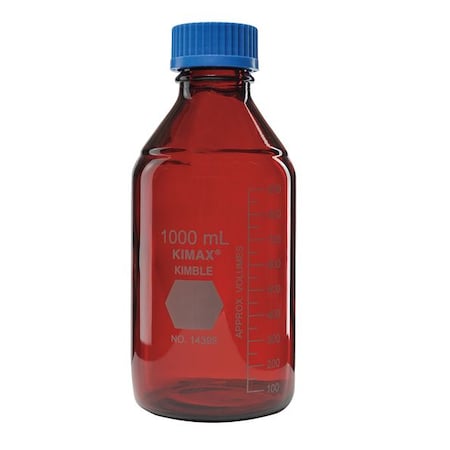 Media Bottle, Borosilicate Glass, 225 mm H MPN:14399-1000