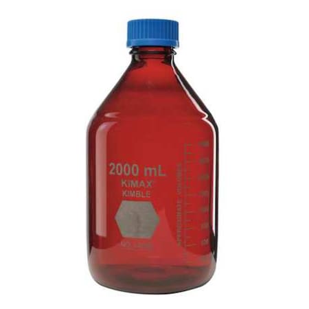 Media Bottle, Borosilicate Glass, 260 mm H MPN:14399-2000