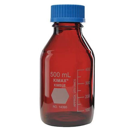 Media Bottle, Borosilicate Glass, 176 mm H MPN:14399-500