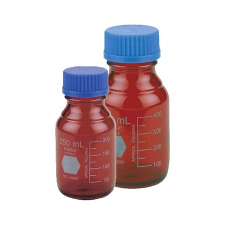 Media Bottle, Borosilicate Glass, 330 mm H MPN:14399-5000