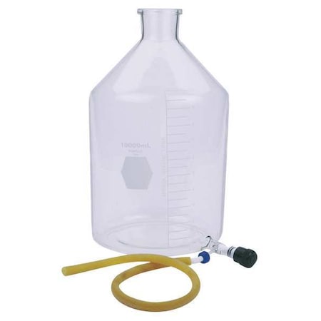 Reservoir Bottle, Boro Glass, 400mm H MPN:14612F-10000