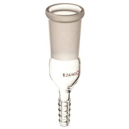 Adapter, Inlet, Transparent, 24/40 MPN:182910-2440
