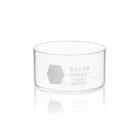 Crystallizing Dish, 80 mL, 60 x 35mm MPN:23000-6035