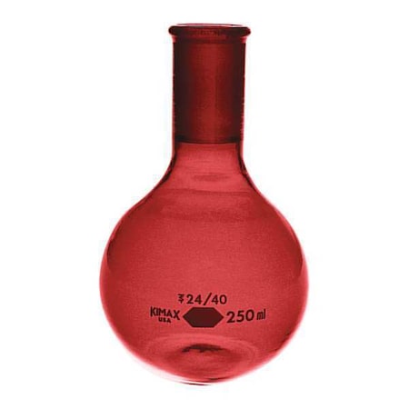 Flat Bottom Flask, 250 mL, 133 mm H MPN:25057-250