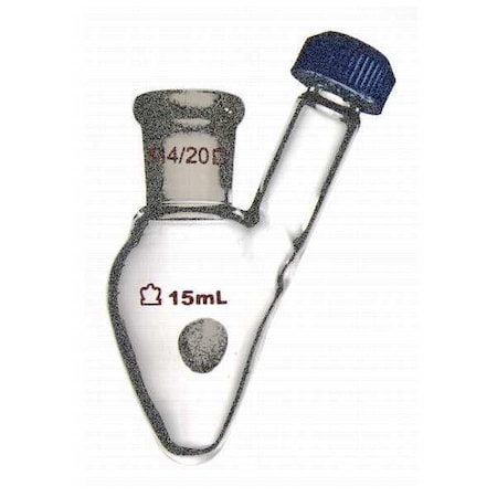 Conical Flask, 15mL, Glass, Clear MPN:251450-0015