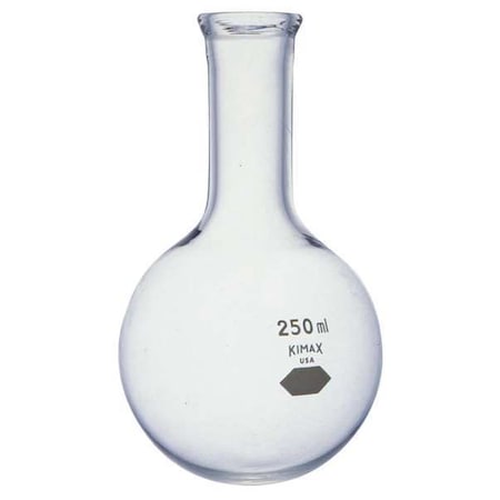 Round Bottom Flask, 250 mL, 149 mm H, PK12 MPN:25200-250