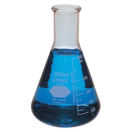 Erlenmeyer Flask, 500mL, Narrow Mouth, PK36 MPN:26500-500