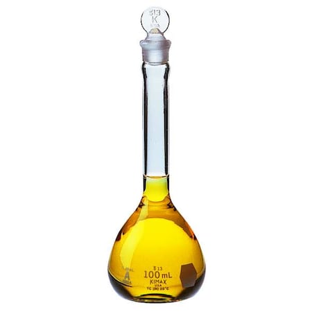 Volumetric Flask, Colorless, 118 mm H, PK12 MPN:28014-25