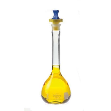 Volumetric Flask, Colorless, 152 mm H, PK12 MPN:28014P-50