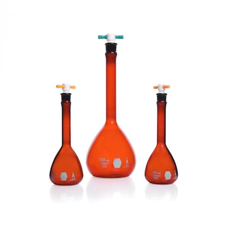 Volumetric Flask, 200 mL, 225 mm H, PK12 MPN:28016-200