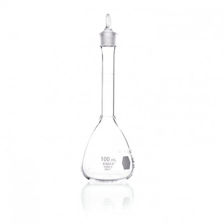 Volumetric Flask, 100 mL, 180 mm H, PK12 MPN:28017-100
