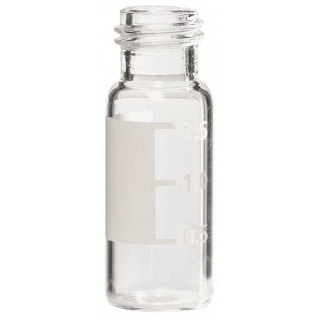 Vial, AutoSampler, 2ml, 32mmH, 12mmDia, PK100 MPN:331232SW