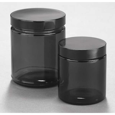 Straight-Sided Glass Jar, 8 Oz, PK24 MPN:5420870C-26