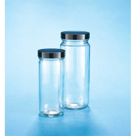 Tall Straight Sided Jar, 4 oz., PK24 MPN:5510448V-81