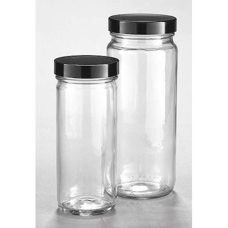 Straight Tall Jar, 1000mL, 170mm H, PK12 MPN:5513289B