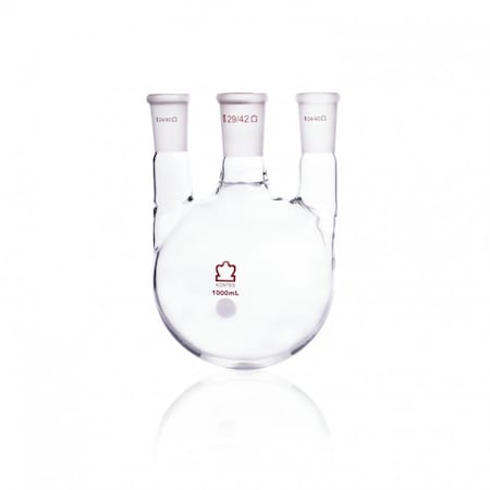 Triple Neck Round Bottom Flask, 1000mL MPN:606000-1424