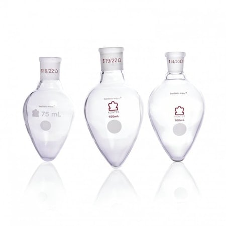 Pear Shaped Boiling Flask, 200mL, Clear MPN:608700-0424