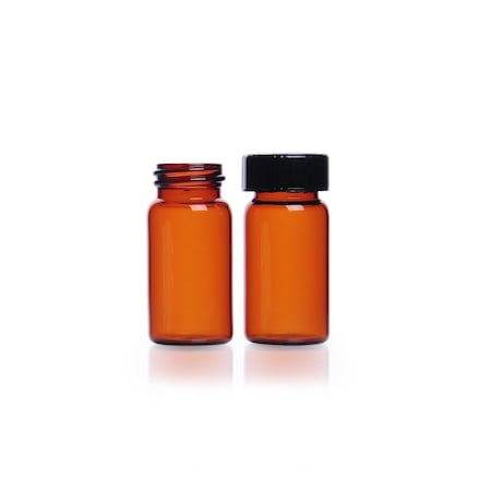 Amber Sample Vial, 20 ml, 24-400, PK72 MPN:60911B-5